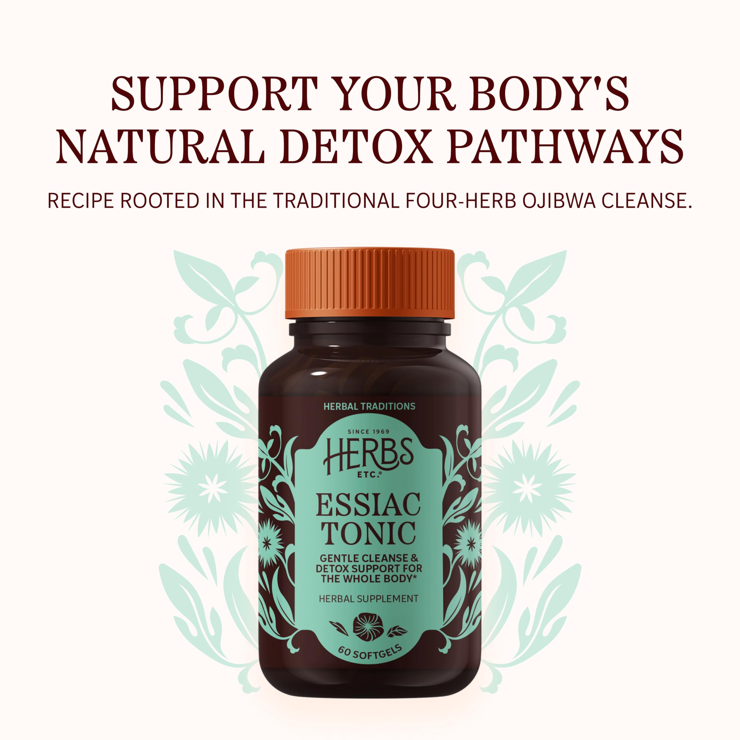 Amazon.com: Herbs Etc. Essiac Tonic Softgels, Organic and Gluten